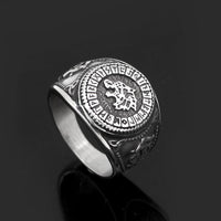 Bague Loup - Acier Inoxydable Bague Loup - Acier Inoxydable
