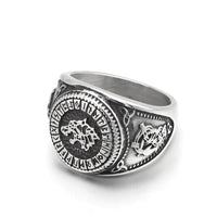 Bague Loup - Acier Inoxydable Bague Loup - Acier Inoxydable