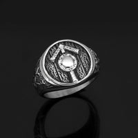 Bague rune nordique | Acier Inoxydable Bague rune nordique | Acier Inoxydable