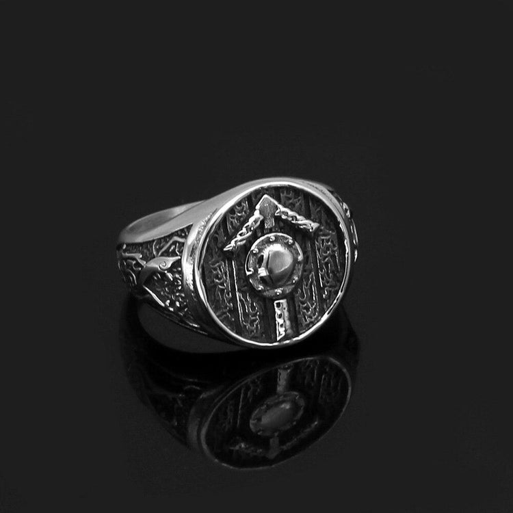 Bague rune nordique | Acier Inoxydable Bague rune nordique | Acier Inoxydable