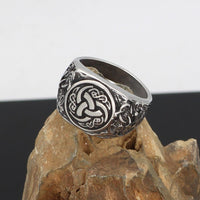 Bague triple corne d'Odin Bague triple corne d'Odin
