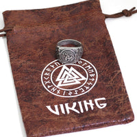 Bague triple corne d'Odin Bague triple corne d'Odin