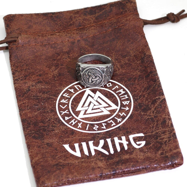 Bague triple corne d'Odin Bague triple corne d'Odin