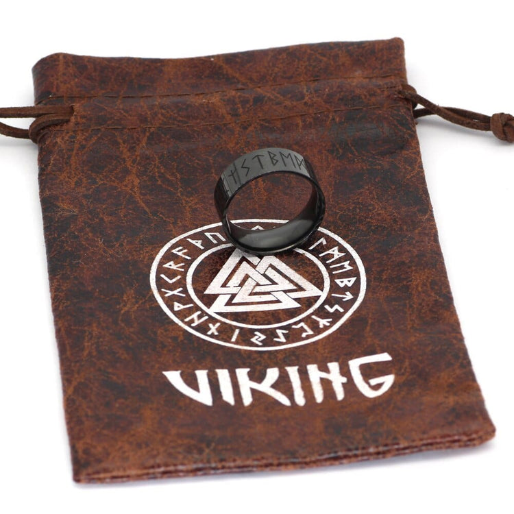 Bague Viking ancestrale - runes sacrées Bague Viking ancestrale - runes sacrées