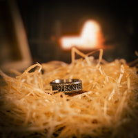 Bague Viking antique en acier inoxydable Bague Viking antique en acier inoxydable