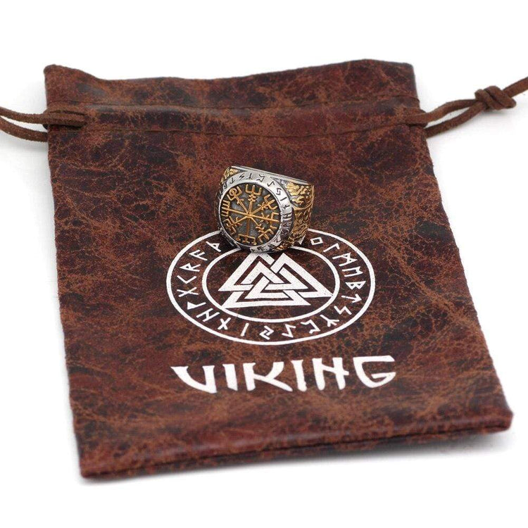 Bague Viking Authentique - Acier Inoxydable Bague Viking Authentique - Acier Inoxydable