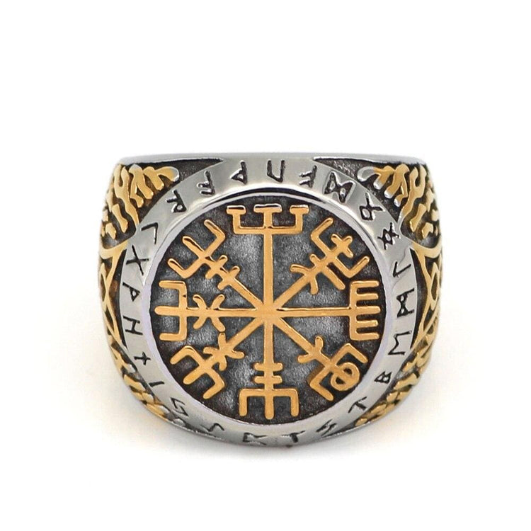 Bague Viking Authentique - Acier Inoxydable Bague Viking Authentique - Acier Inoxydable
