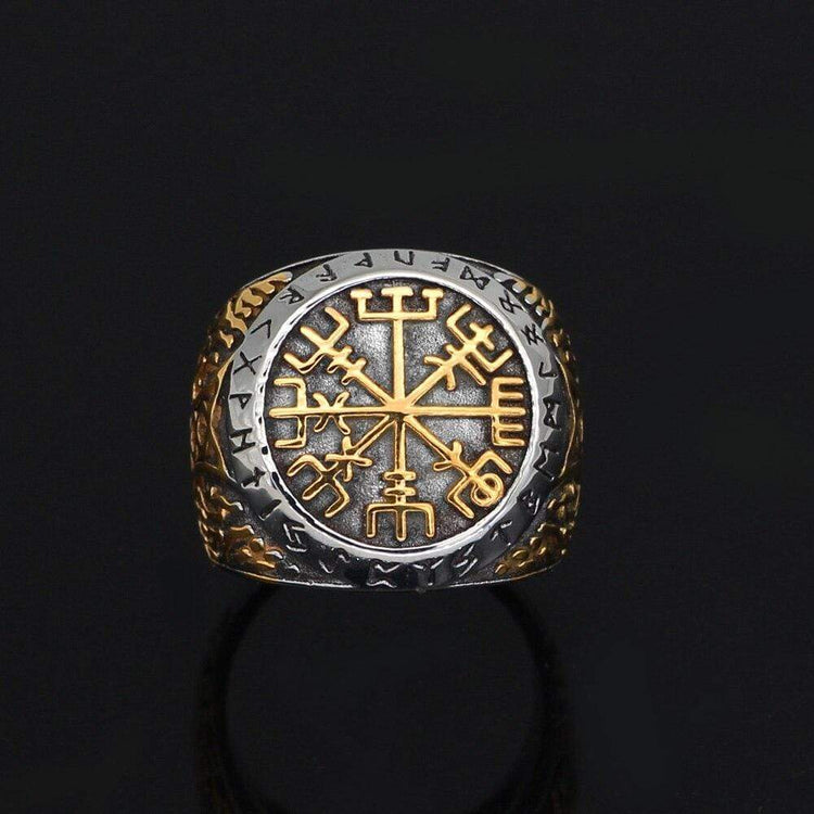 Bague Viking Authentique - Acier Inoxydable Bague Viking Authentique - Acier Inoxydable