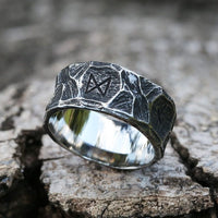 Bague viking rune \"Destinée héroïque\" Bague viking rune \"Destinée héroïque\"