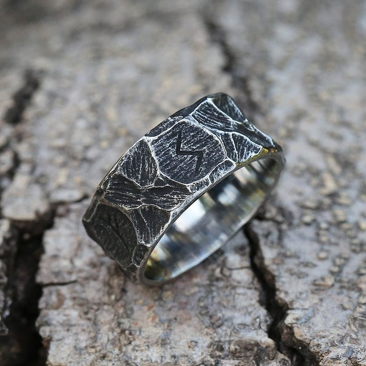 Bague viking rune \"Destinée héroïque\" Bague viking rune \"Destinée héroïque\"