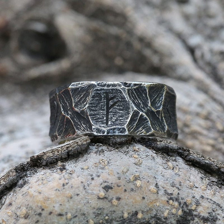 Bague viking rune \"Destinée héroïque\" Bague viking rune \"Destinée héroïque\"