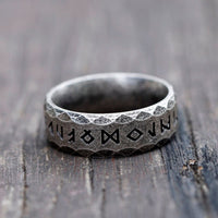 Bague viking rune \"Sagesse du héros\" Bague viking rune \"Sagesse du héros\"