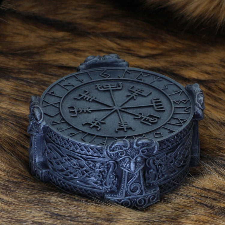 Boite à bijoux Viking - Vegvisir Boite à bijoux Viking - Vegvisir