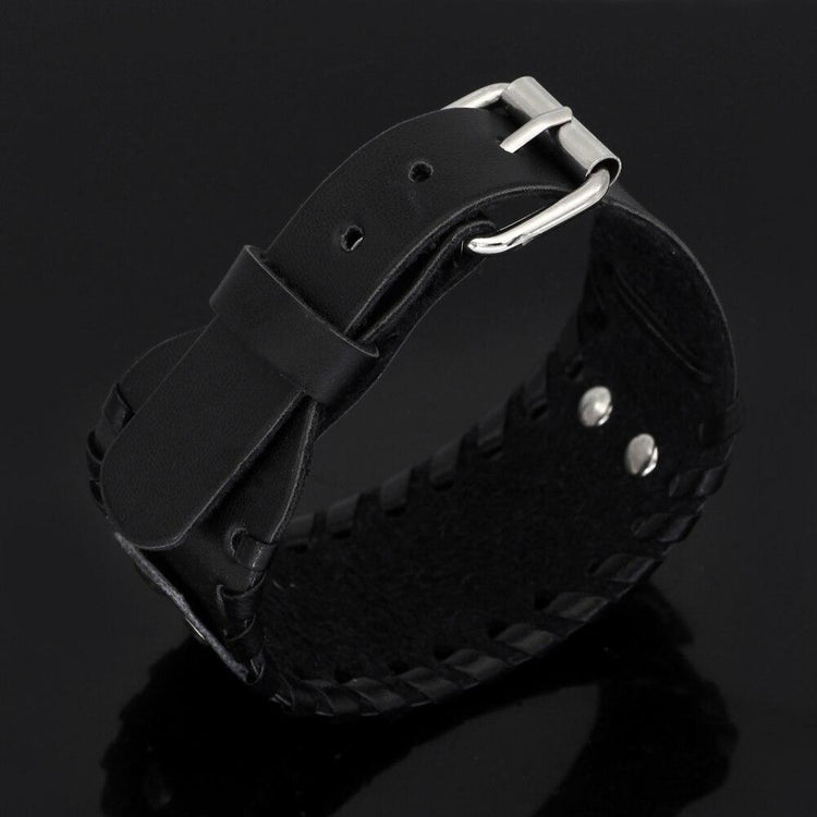 Bracelet Aegishjalmur en cuir Bracelet Aegishjalmur en cuir