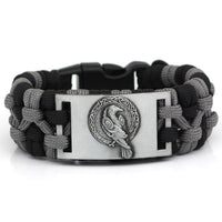 Bracelet corbeau d'Odin paracorde Bracelet corbeau d'Odin paracorde
