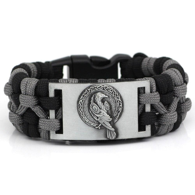 Bracelet corbeau d'Odin paracorde Bracelet corbeau d'Odin paracorde
