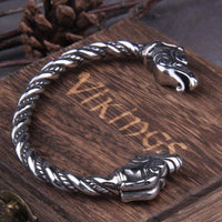 Bracelet de Loyauté Viking - tête de Dragon Bracelet de Loyauté Viking - tête de Dragon