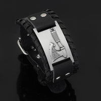 Bracelet Hache en cuir Bracelet Hache en cuir