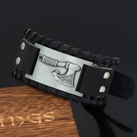 Bracelet Hache en cuir Bracelet Hache en cuir