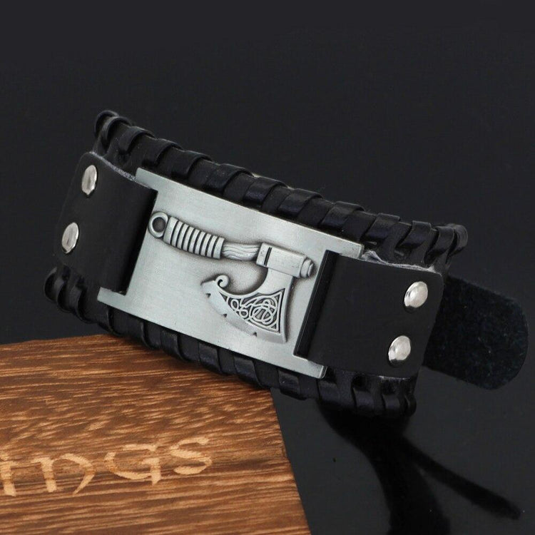 Bracelet Hache en cuir Bracelet Hache en cuir