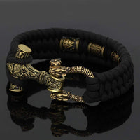 Bracelet Mjolnir version OR Bracelet Mjolnir version OR