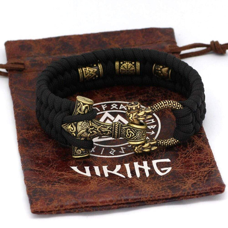 Bracelet Mjolnir version OR Bracelet Mjolnir version OR