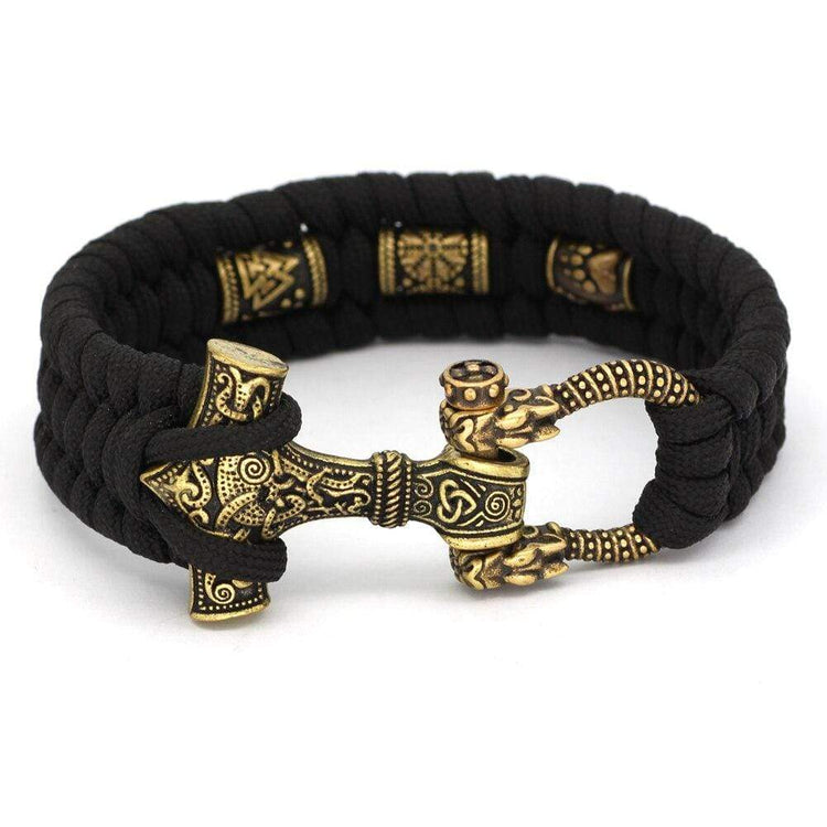 Bracelet Mjolnir version OR Bracelet Mjolnir version OR