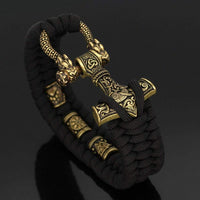 Bracelet Mjolnir version OR Bracelet Mjolnir version OR
