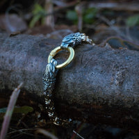 Bracelet tête de serpent doré | Acier Inoxydable Bracelet tête de serpent doré | Acier Inoxydable