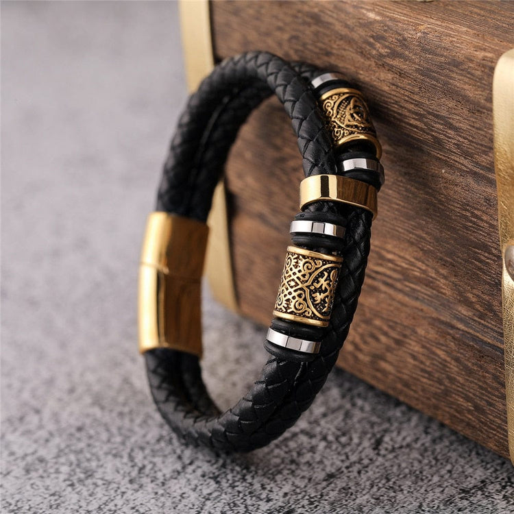 Bracelet viking tressé \"Agilité du guerrier\" Bracelet viking tressé \"Agilité du guerrier\"