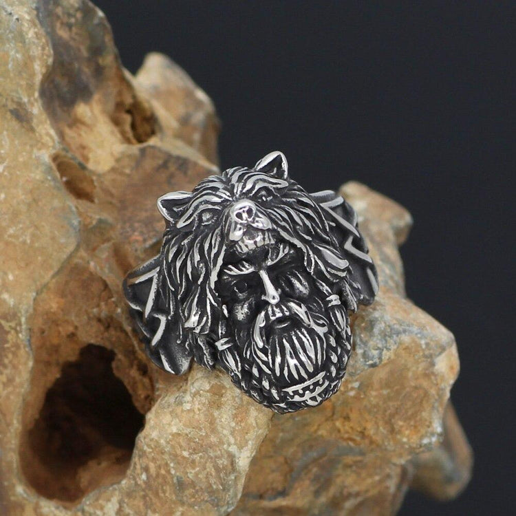 Chevalière Odin | Acier Inoxydable Chevalière Odin | Acier Inoxydable