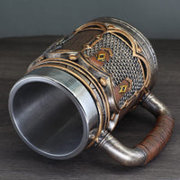 Chope viking \"Berserker Fury\" en résine Chope viking \"Berserker Fury\" en résine