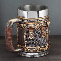Chope viking \"Berserker Fury\" en résine Chope viking \"Berserker Fury\" en résine