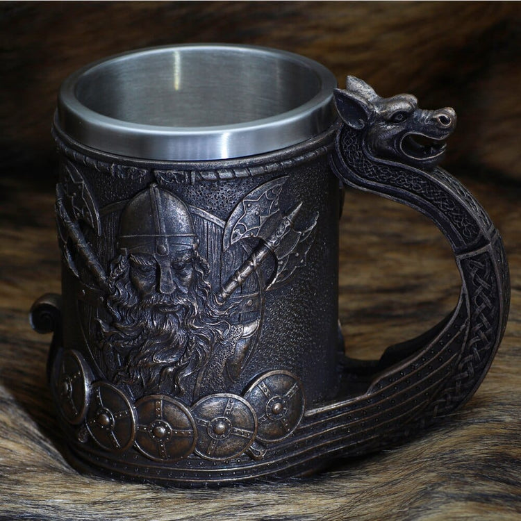 Chope viking Drakkar d'Odin Chope viking Drakkar d'Odin