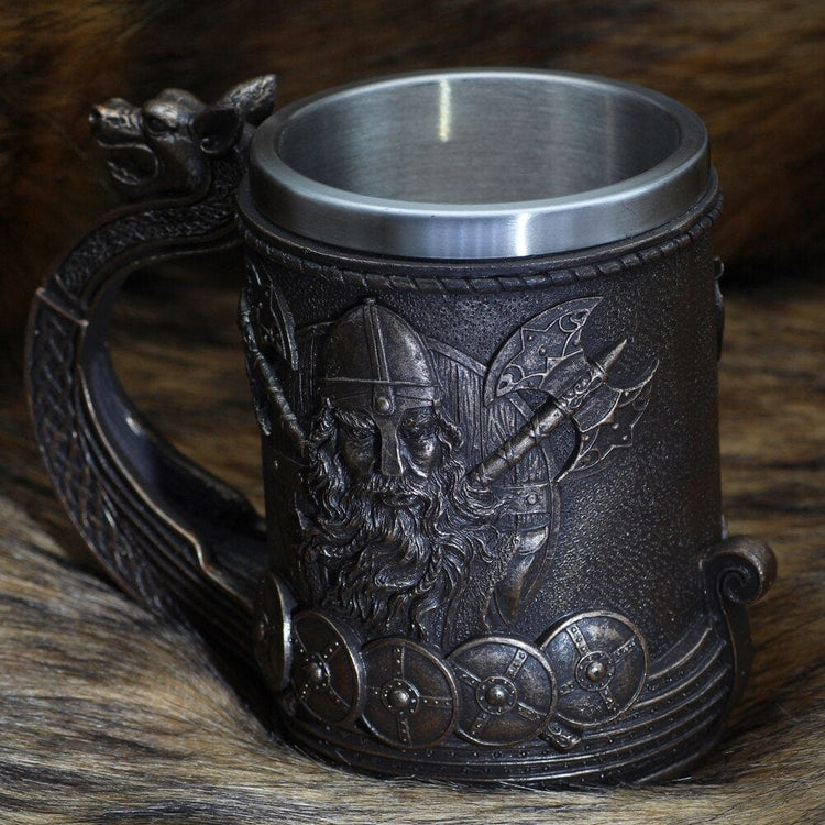 Chope viking Drakkar d'Odin Chope viking Drakkar d'Odin
