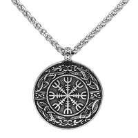 Collier Aegishjalmur | Acier Inoxydable Collier Aegishjalmur | Acier Inoxydable