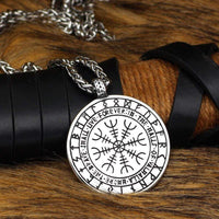 Collier Aegishjalmur | Acier Inoxydable Collier Aegishjalmur | Acier Inoxydable