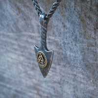 Collier de flèches viking - Rune Valknut Collier de flèches viking - Rune Valknut