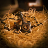 Collier de flèches viking - Rune Valknut Collier de flèches viking - Rune Valknut