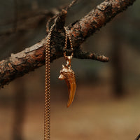 Collier de loup \"Ne jamais abandonner\" Collier de loup \"Ne jamais abandonner\"