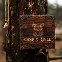 Collier de loup \"Ne jamais abandonner\" Collier de loup \"Ne jamais abandonner\"
