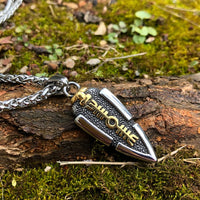 Collier lance d'Odin - Valknut Collier lance d'Odin - Valknut