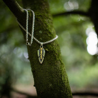 Collier lance d'Odin - Valknut Collier lance d'Odin - Valknut
