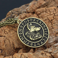 Collier Loup | Alliage de Zinc Collier Loup | Alliage de Zinc