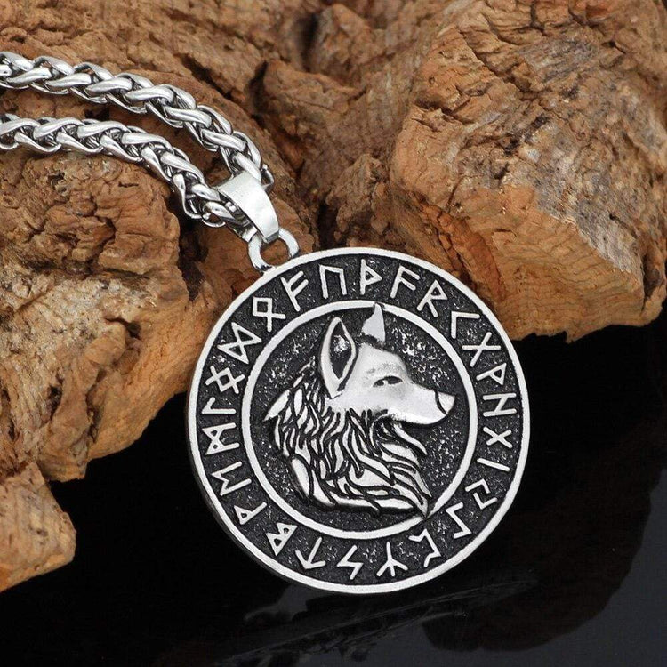 Collier Loup | Alliage de Zinc Collier Loup | Alliage de Zinc