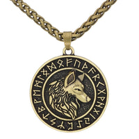 Collier Loup | Alliage de Zinc Collier Loup | Alliage de Zinc