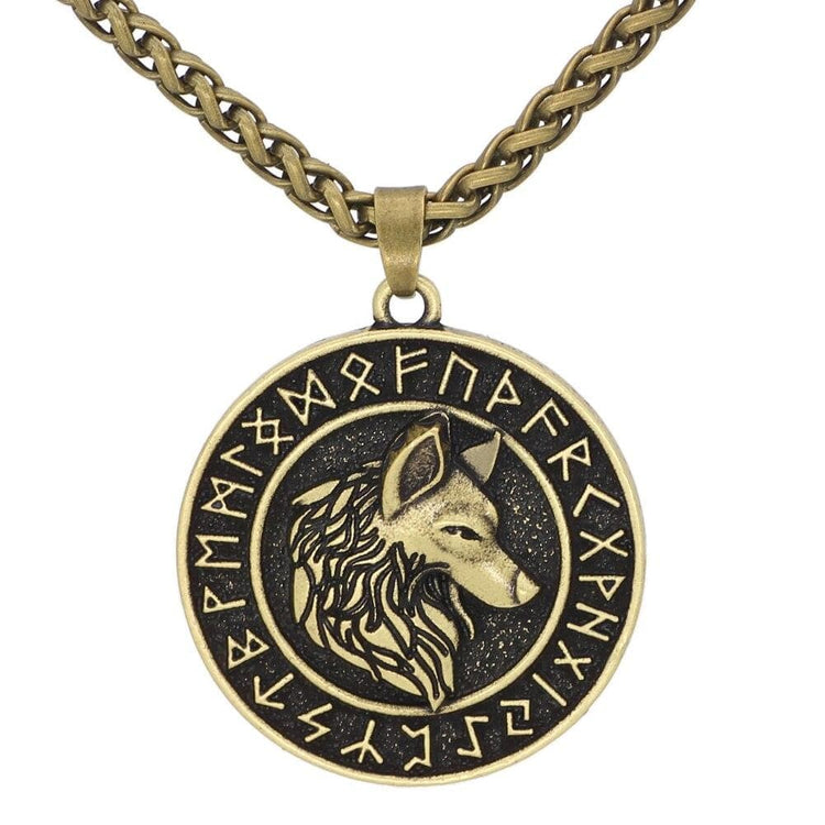 Collier Loup | Alliage de Zinc Collier Loup | Alliage de Zinc