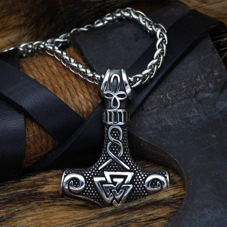 Collier Mjolnir | Acier Inoxydable Collier Mjolnir | Acier Inoxydable