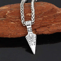 Collier pointe Valknut | Acier Inoxydable Collier pointe Valknut | Acier Inoxydable