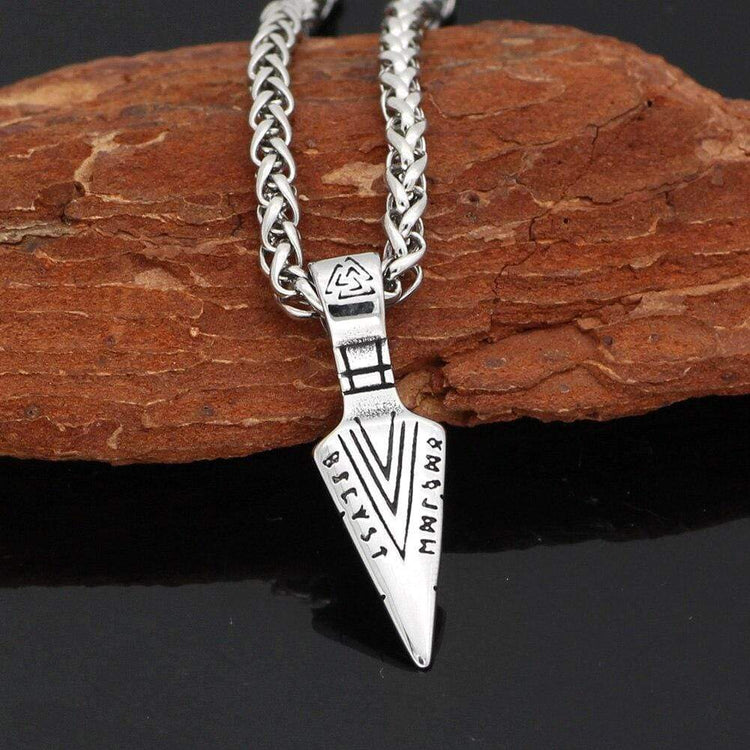 Collier pointe Valknut | Acier Inoxydable Collier pointe Valknut | Acier Inoxydable